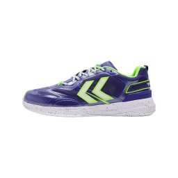 Hummel Pantofi sport 'Dagaz 2.0' albastru cobalt / verde neon / alb