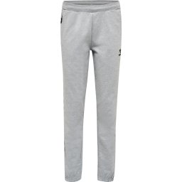 Hummel Pantaloni sport 'Move Grid' gri amestecat / negru