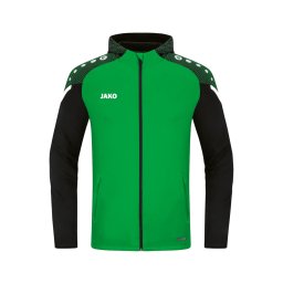 JAKO Geacă sport verde iarbă / negru / alb