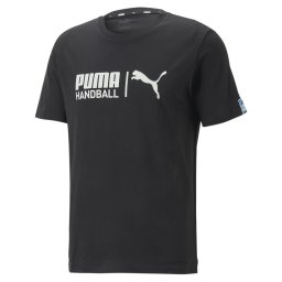 PUMA Tricou funcțional negru / alb