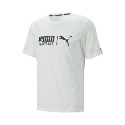 PUMA Tricou funcțional negru / alb murdar