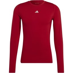 ADIDAS PERFORMANCE Tricou funcțional roşu închis / alb