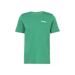Hummel Tricou 'Gabe' verde iarbă / alb