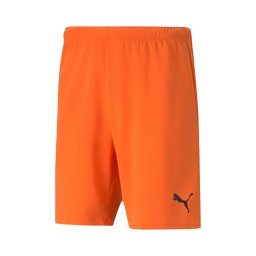 PUMA Pantaloni sport 'TeamRise' portocaliu / negru