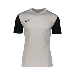 NIKE Tricou funcțional 'Tiempo Premier II' gri / negru