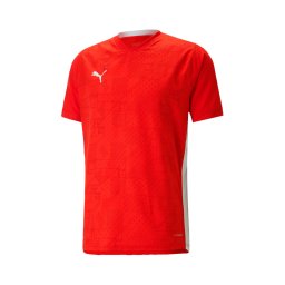 PUMA Tricou funcțional roșu / roşu închis / alb