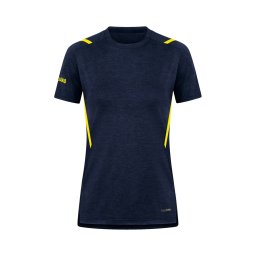 JAKO Tricou funcțional 'Challenge' albastru închis / galben