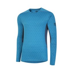 UMBRO Tricou funcțional albastru / gri / negru