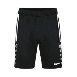 JAKO Pantaloni sport negru / alb