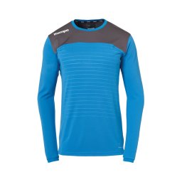 KEMPA Tricou 'Emotion' albastru / azuriu / gri / alb