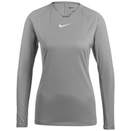 NIKE Tricou funcțional 'Park' gri / alb murdar