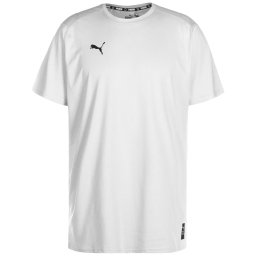 PUMA Tricou funcțional 'Hoops Team' negru / alb
