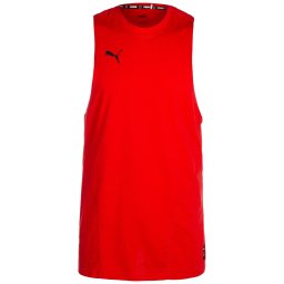 PUMA Tricou funcțional 'Hoops Team' roșu