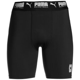 PUMA Chiloți sport 'Hoops Team' negru / alb