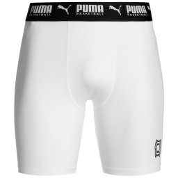 PUMA Chiloți sport 'Hoops Team' negru / alb