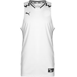 PUMA Tricot 'Hoops Team Game' negru / alb