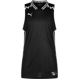 PUMA Tricot 'Hoops Team Game' negru / alb