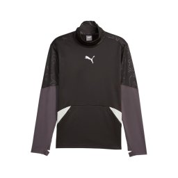 PUMA Tricou funcțional gri taupe / negru / alb