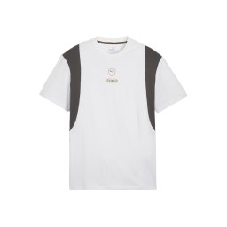 PUMA Tricou funcțional galben muștar / negru / alb
