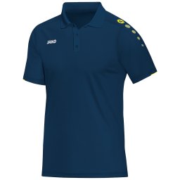JAKO Tricou funcțional albastru închis / galben / alb