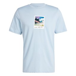 ADIDAS SPORTSWEAR Tricou funcțional 'All Day I Dream About...' albastru / albastru deschis / verde / negru