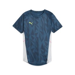PUMA Tricot 'Individual BLAZE' albastru marin / albastru închis / alb murdar