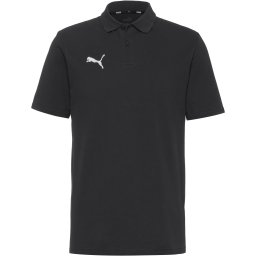 PUMA Tricou funcțional 'TeamGoal' negru / alb