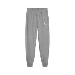 PUMA Pantaloni sport gri amestecat / alb