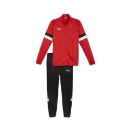 PUMA Costum de trening 'Team Rise' roșu orange / negru / alb