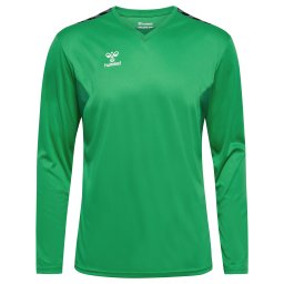 Hummel Tricou funcțional 'Authentic' verde jad / negru / alb