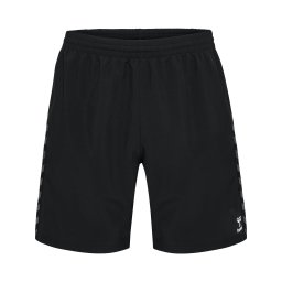 Hummel Pantaloni sport negru / alb