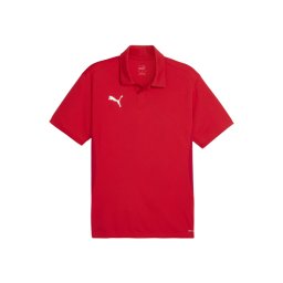 PUMA Tricou funcțional 'Team Goal' roșu / alb