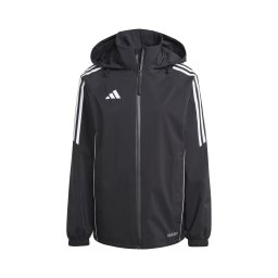 ADIDAS PERFORMANCE Geacă sport negru / alb