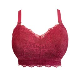 SugarShape Sutiene alăptare 'Sensla' roșu bordeaux