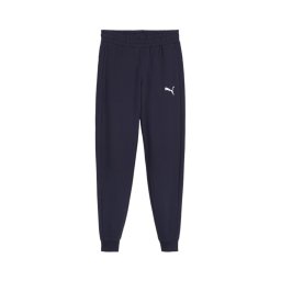 PUMA Pantaloni sport albastru închis / alb