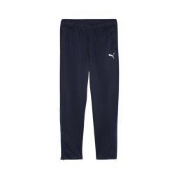 PUMA Pantaloni sport 'Team Final' bleumarin / alb