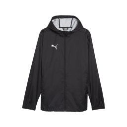PUMA Geacă outdoor negru / argintiu