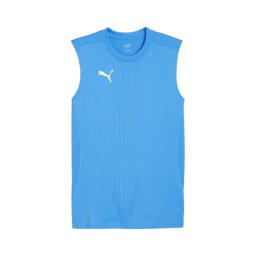 PUMA Tricou funcțional albastru / alb