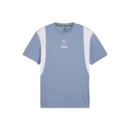 PUMA Tricou funcțional albastru deschis / alb murdar