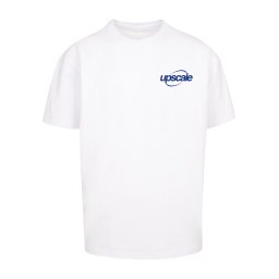 MT Upscale Tricou 'Good Life Quest' albastru ultramarin / alb