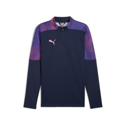 PUMA Tricou funcțional 'IndividualFinal' bleumarin / albastru violet / roz pitaya