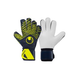 UHLSPORT Mănuși sport 'Prediction Supersoft' albastru marin / galben / alb