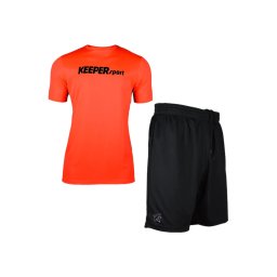 KEEPERsport Costum de trening portocaliu / negru