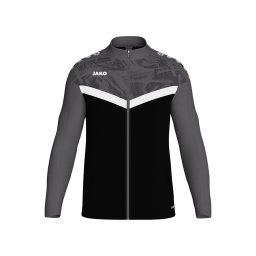 JAKO Geacă sport gri / negru / alb
