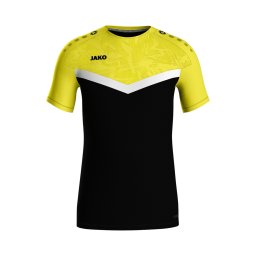 JAKO Tricou funcțional galben / negru / alb
