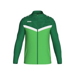 JAKO Geacă sport galben citron / verde închis / alb