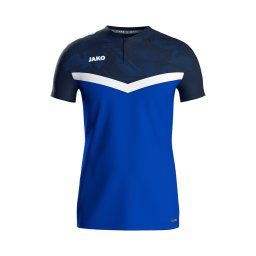 JAKO Tricou funcțional albastru / albastru noapte / alb