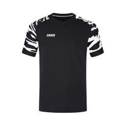 JAKO Tricou funcțional negru / alb
