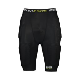 Select Chiloți sport galben / negru / alb