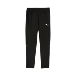PUMA Pantaloni sport negru / alb